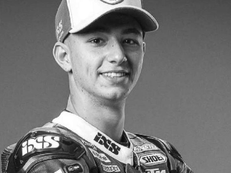 Muere piloto suizo de 19 años que resultó gravemente lesionado al caer de moto
