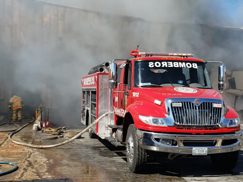 Aumentaron en mayo incendios en lotes bald&iacute;os y retiro de &aacute;rboles ca&iacute;dos en Piedras Negras: Bomberos 