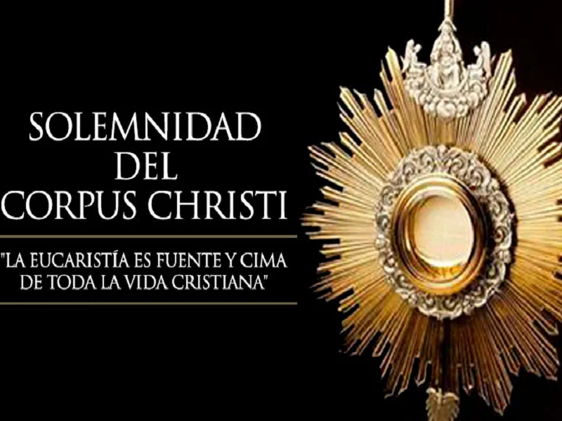Hoy es la fiesta de Corpus Cristi, una misa de precepto