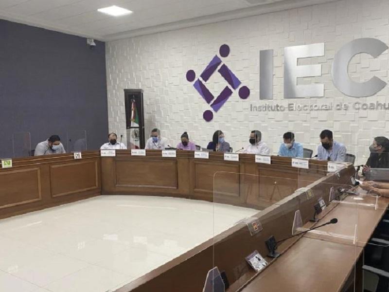 Clausura IEC sesión permanente y el PREP con las 3 mil 903 casillas contabilizadas en Coahuila