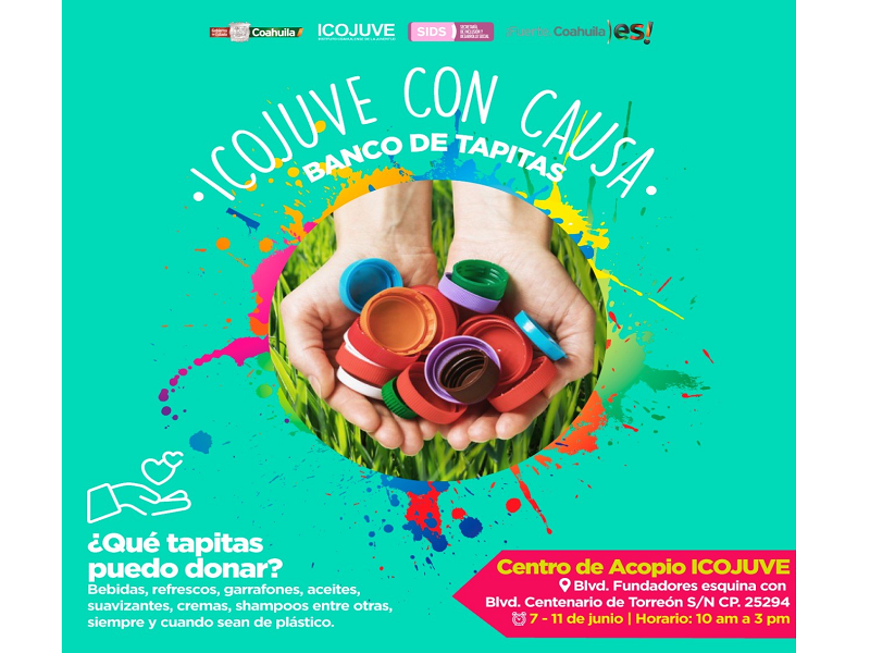 Coahuila apoya a ni&ntilde;os y adolescentes con c&aacute;ncer mediante la promoci&oacute;n del reciclaje 