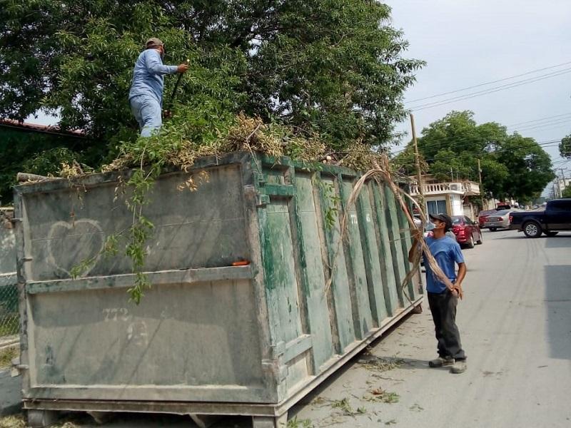 Llevarán campaña de descacharrización a la colonia Nueva República de Piedras Negras