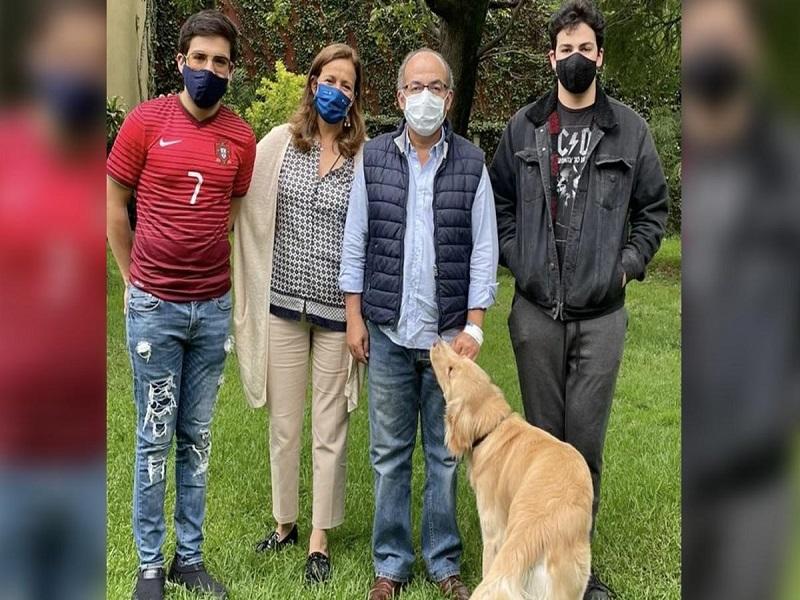 Felipe Calder&oacute;n se recupera tras contagio de COVID-19