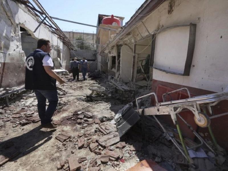 Dej&oacute; 21 muertos ataque a hospital en Siria