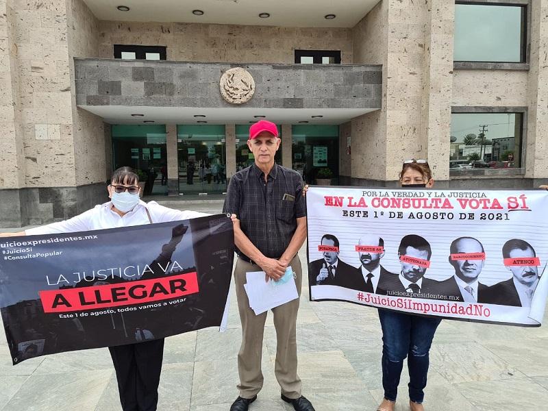 Catedr&aacute;tico nigropetense invita a la poblaci&oacute;n a participar en la consulta para enjuiciar a los expresidentes de M&eacute;xico