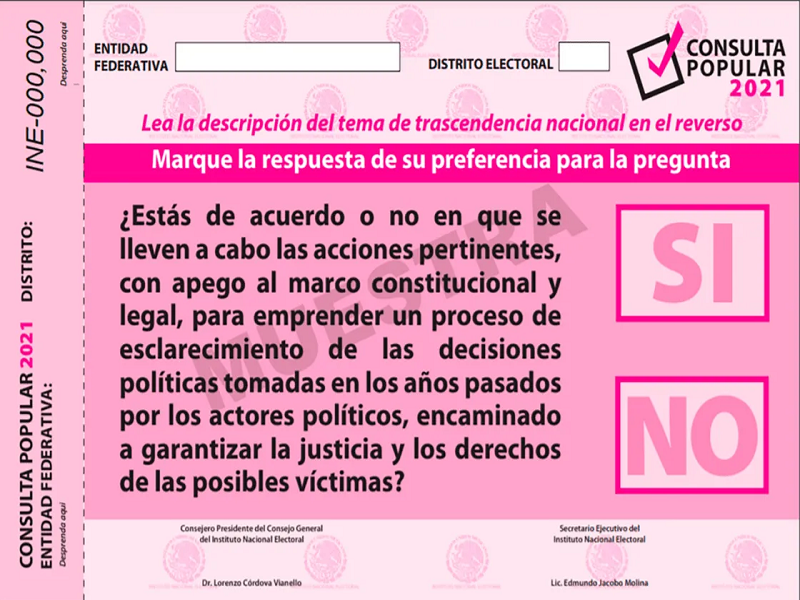 Tendr&aacute; Piedras Negras m&aacute;s de 70 mesas receptoras de opini&oacute;n para consulta popular contra expresidentes