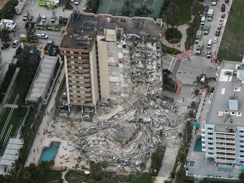 Aumenta a 18 el n&uacute;mero de muertos tras derrumbe de edificio en Florida, entre ellos dos menores de 4 y 10 a&ntilde;os