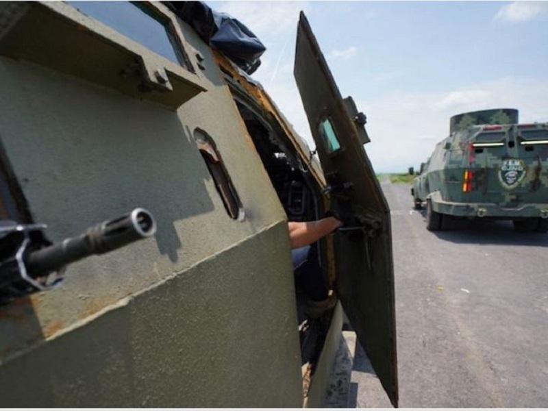 C&aacute;rtel Jalisco exhibe fortaleza: blindados, calibre 50, chalecos