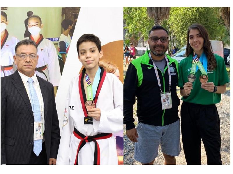 Dos bronces para Coahuila: En Atletismo y Taekwondo
