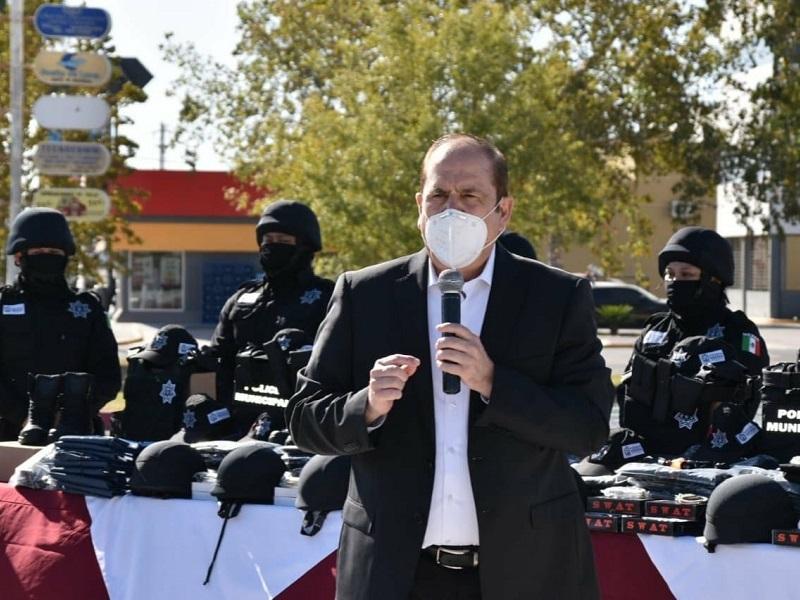 Con recursos del FORTAMUN Piedras Negras hace frente a la desaparicion del FORTASEG 