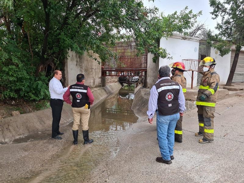 Arroyos de Piedras Negras fluyen con normalidad ante precipitaciones pluviales, alcalde pide a la poblaci&oacute;n no arrojar basura a cauces  (VIDEO)