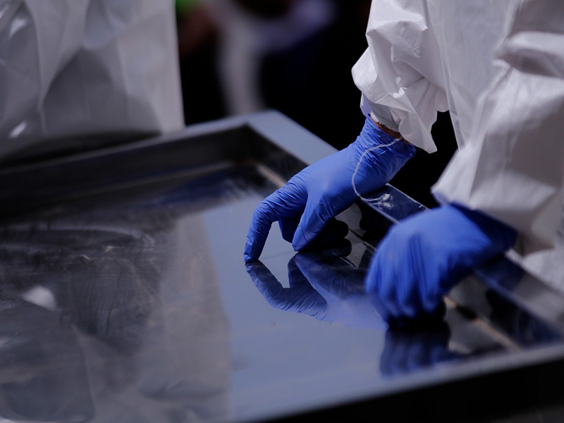 Continúa CRIH proceso forense de cuerpos exhumados en panteón de Torreón
