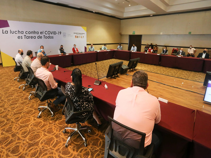 Subcomit&eacute; de Salud Sureste acuerda reforzar vigilancia y medidas sanitarias ante aumento de COVID-19