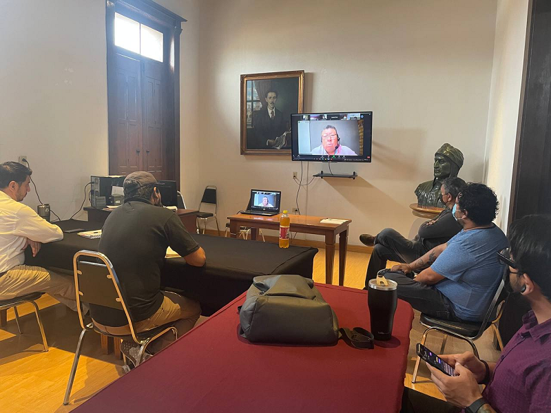 Reciben capacitaci&oacute;n sanitaria encargados de la Feria Internacional del Libro Coahuila 2021