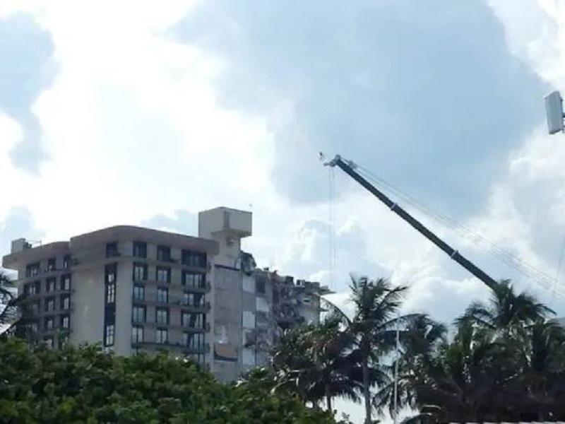 Suman 86 muertos por derrumbe de edificio en Miami, Florida