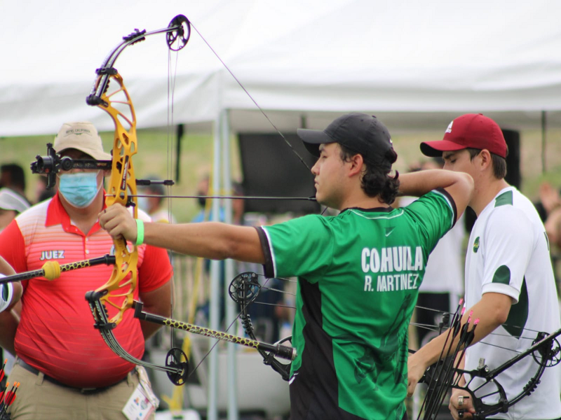 Finaliza tiro con arco de Coahuila en primer lugar del medallero de Nacionales Conade 2021; ciclistas obtienen plata