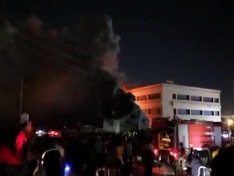 Incendio en hospital COVID de Irak dejó al menos 41 muertos