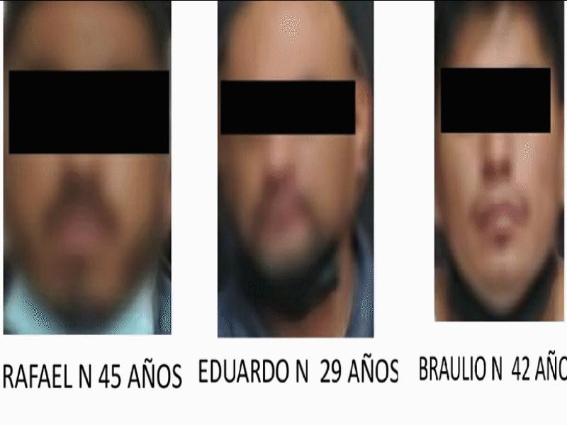 Detienen a tres sujetos que robaron tráileres con cobre en la autopista Saltillo - Torreón