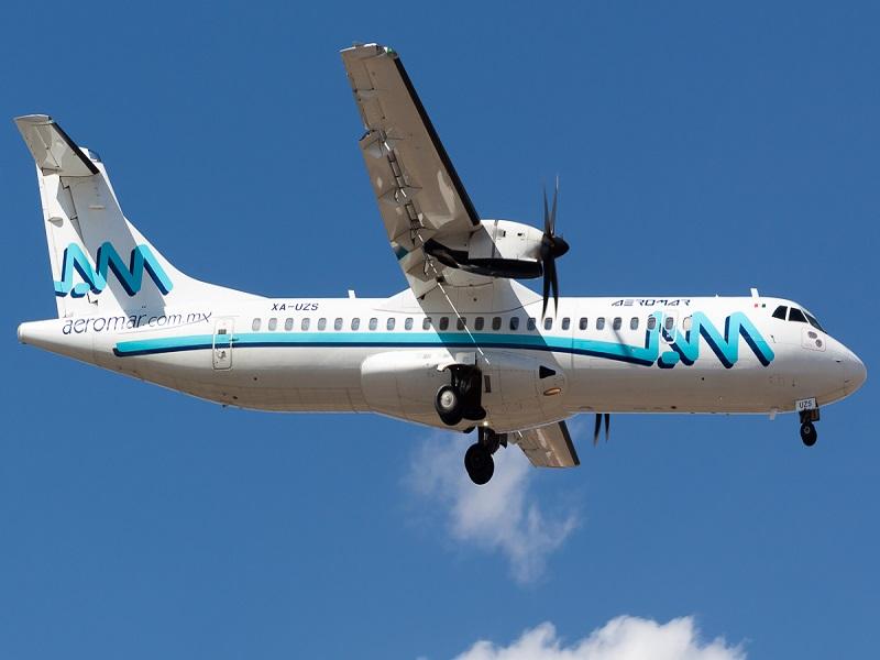 Baja en vacaciones a un 50 por ciento la ocupaci&oacute;n de vuelo comercial de Aeromar