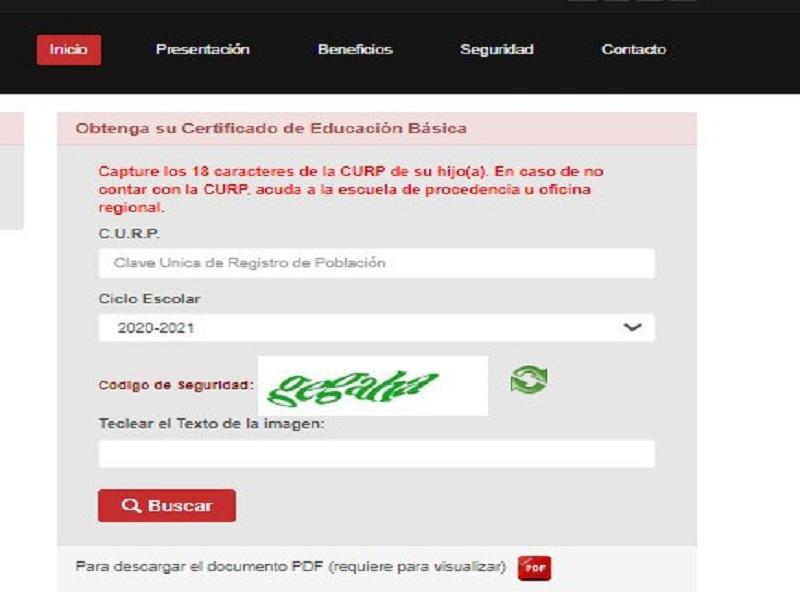 Educación Coahuila pone a disposición vía web los certificados de primaria y secundaria