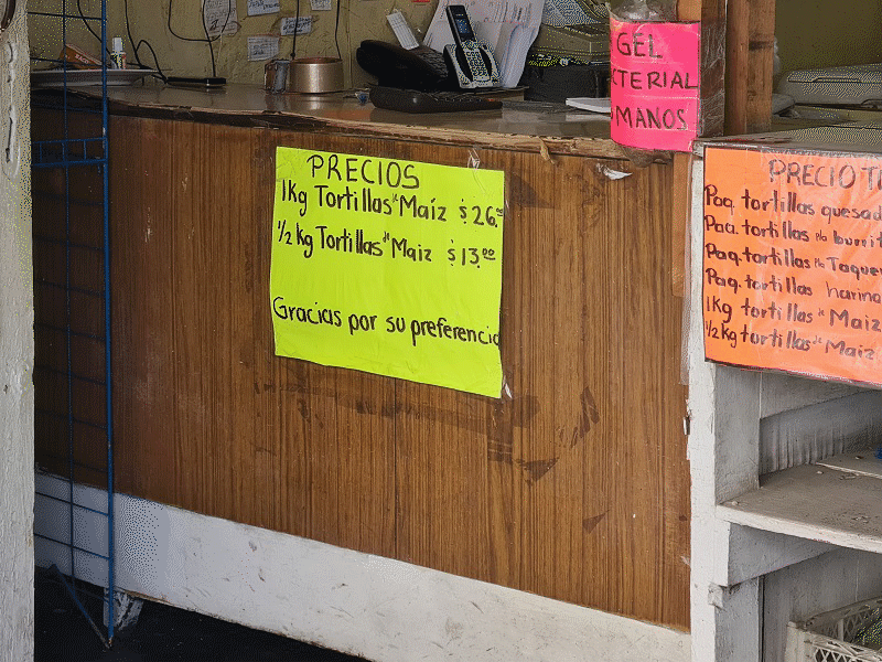 Estandarizan precio m&aacute;ximo del kilo de tortilla en Piedras Negras, cuesta 26 pesos 