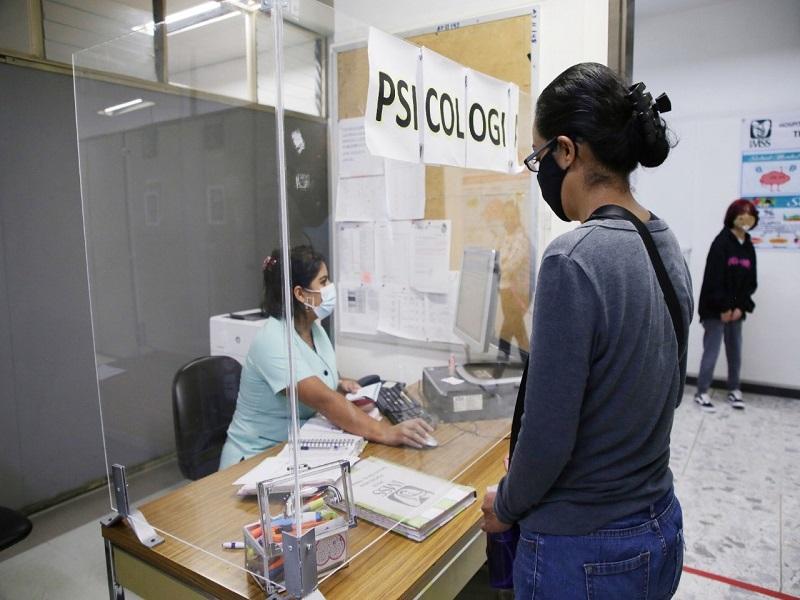 Los problemas de salud mental a consecuencia de la pandemia son atendidos por el IMSS
