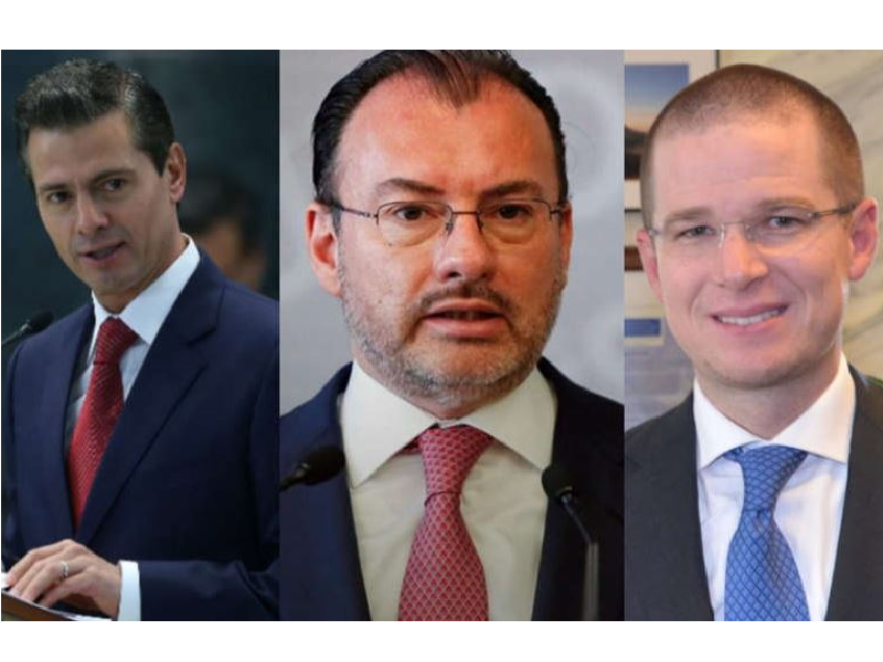 FGR va tras operadores de Peña Nieto, Luis Videgaray y Ricardo Anaya