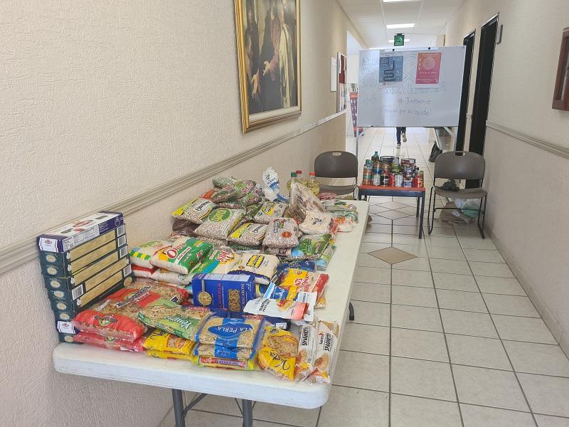 Iglesia de Jesucristo de los Últimos Días realiza colecta de alimentos, los entregarán al Banco de Alimentos