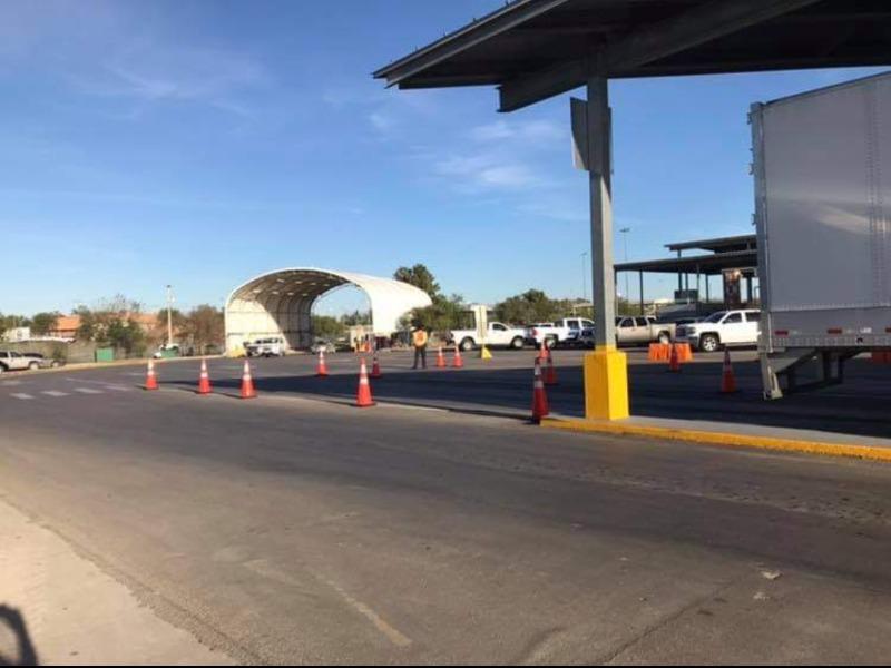 Aumentó cruce de camiones comerciales los domingos por la frontera Piedras Negras-Eagle Pass