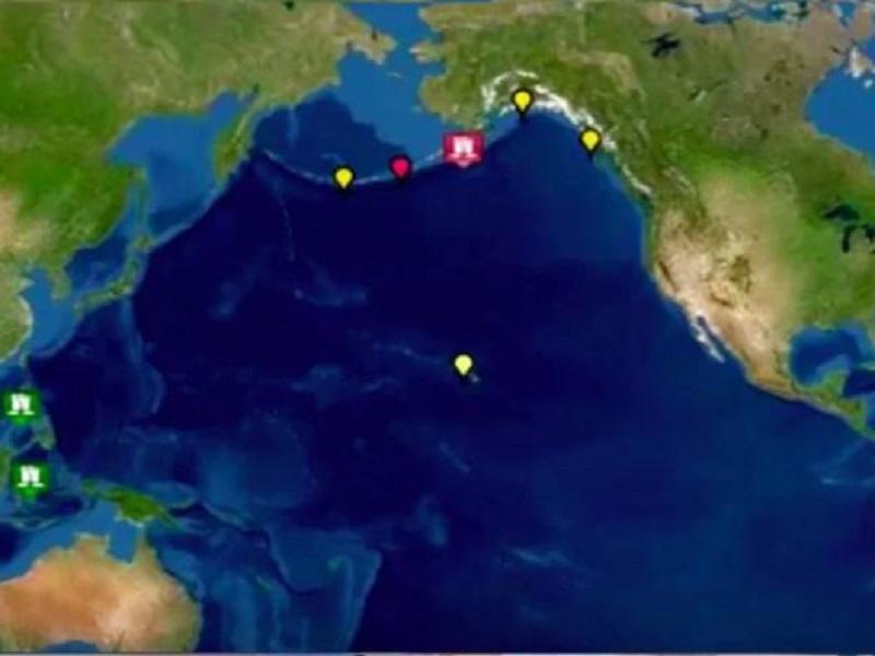 Registra Alaska fuerte sismo de magnitud 8.2; hay alerta de tsunami (VIDEO)