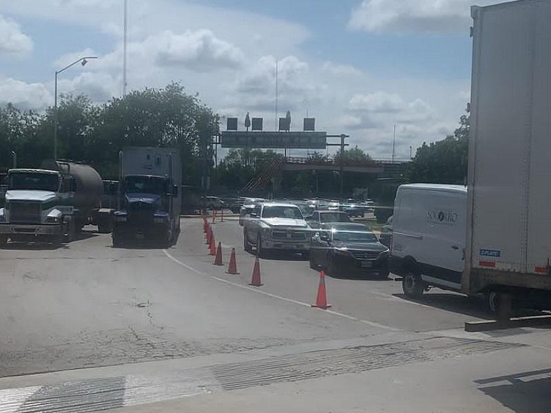 Suben en junio cifras de cruce de veh&iacute;culos en el Puente Dos y baja el n&uacute;mero de peatones