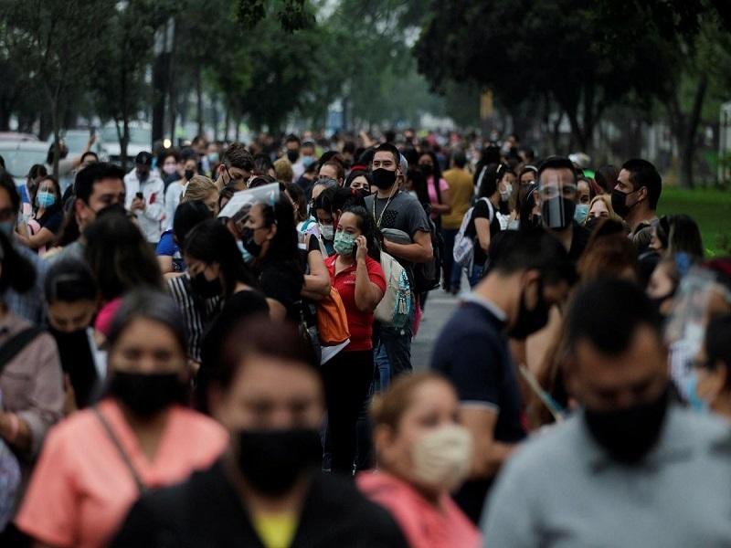 Alcanza México las 233 mil 425 muertes por coronavirus