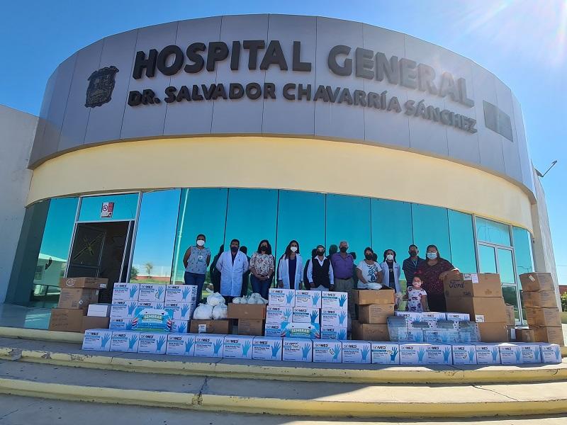 Misiones Adonai y Sembrar para el Futuro AC donaron insumos al Hospital General (video)