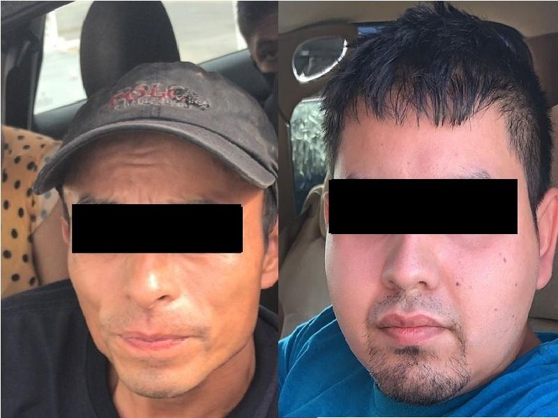 Aseguran a un nigropetense y un poblano como presuntos pateros, en dos diferentes acciones