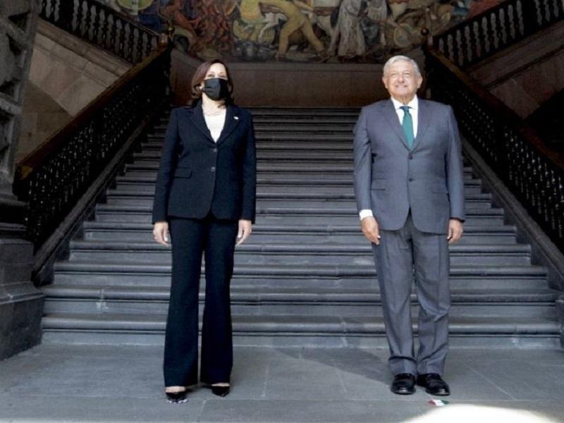 AMLO pedirá a Kamala Harris pronta reapertura de la frontera México-EU
