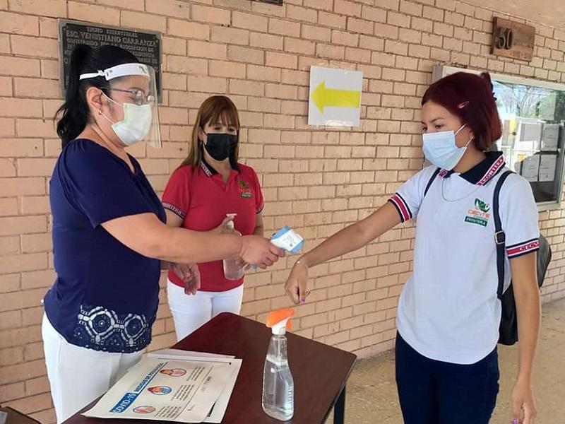 Mantienen protocolos de prevención en los planteles Cecyte EMSAD Coahuila