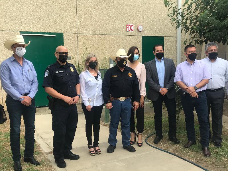 Se re&uacute;ne alcaldesa electa de Piedras Negras con el Sheriff del condado de Maverick y jefe de Aduana en Eagle Pass