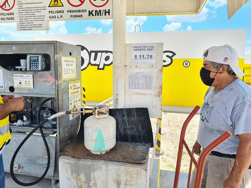 Ajustan precio del gas en Piedras Negras