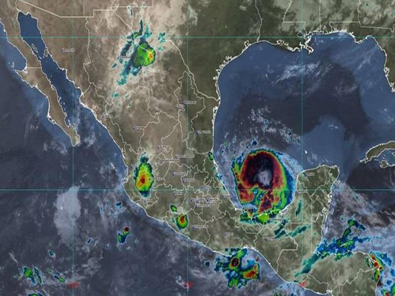 Grace cobra fuerza rumbo a Veracruz, prevén sea huracán categoría 2