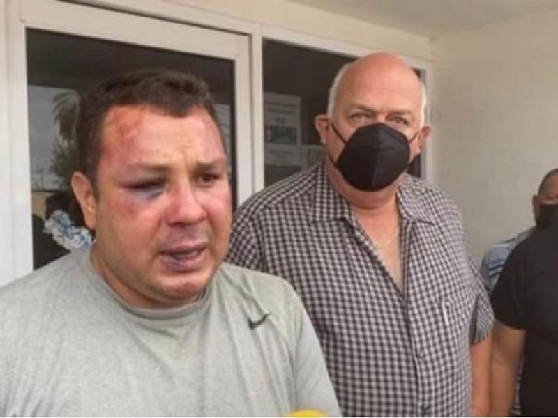 Fueron separados de sus cargos a elementos estatales acusados de golpear a abogado y su cliente en Monclova: SSP