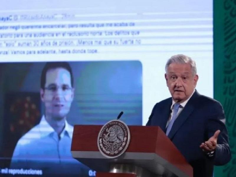 AMLO exhibe a Lozano y Cordero por acusar a Ricardo Anaya de lavado de dinero en 2018