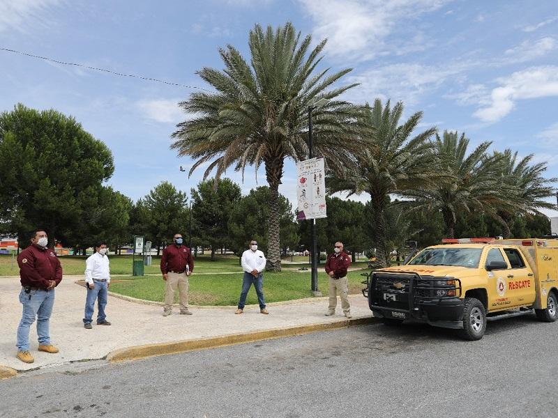 Refuerza sistema de Protecci&oacute;n Civil Coahuila operativos para el cumplimiento de protocolos COVID