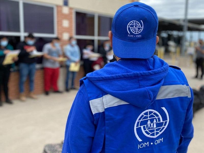 Suman 13 mil 256 personas bajo el programa MPP con prueba COVID y acompa&ntilde;amiento a EU: OIM