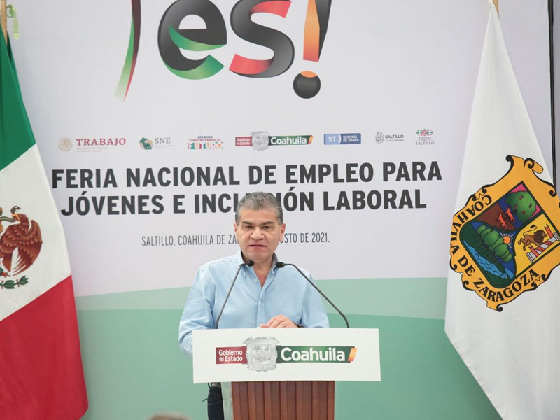 J&oacute;venes contribuyen con el crecimiento de Coahuila: MARS inaugura cuarta Feria Nacional del Empleo