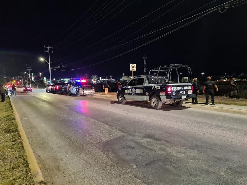 Sujetos balean a elementos de la Polic&iacute;a Preventiva Municipal en colonia de Piedras Negras