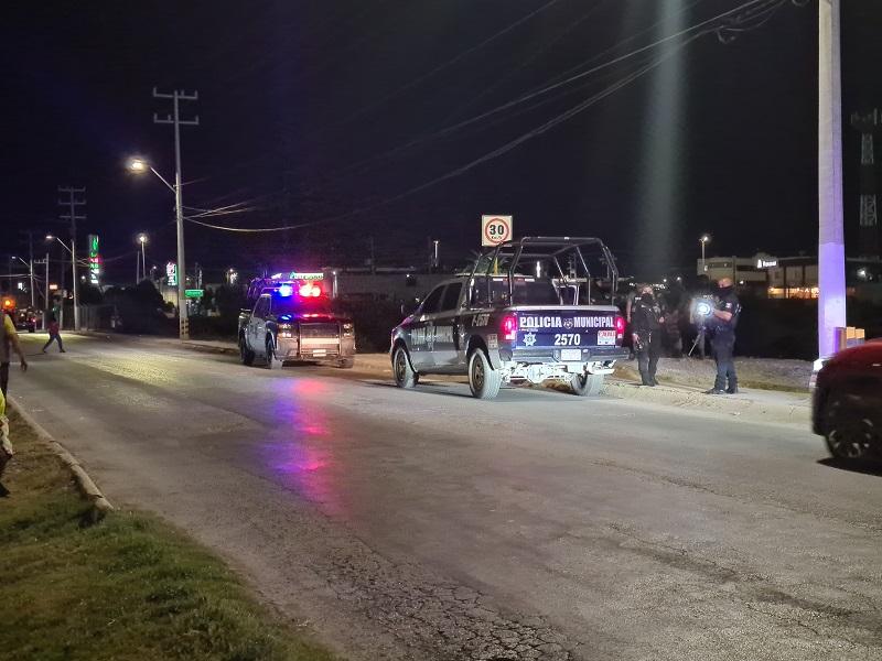 Buscan a sujetos que dispararon contra polic&iacute;as municipales de Piedras Negras, blindan la ciudad (video)
