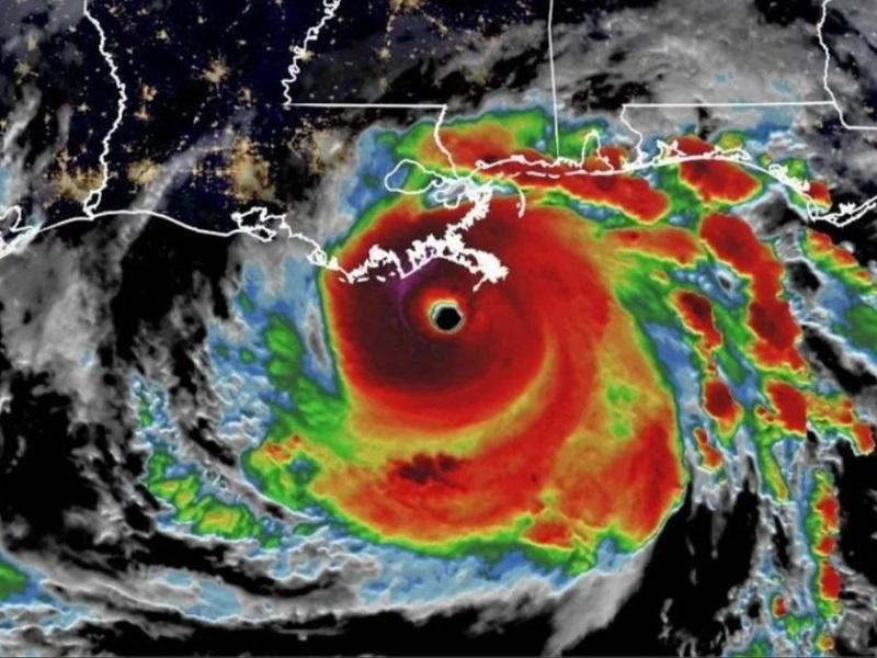 Toca tierra huracán Ida en Luisiana en el aniversario de Katrina, es categoría 4