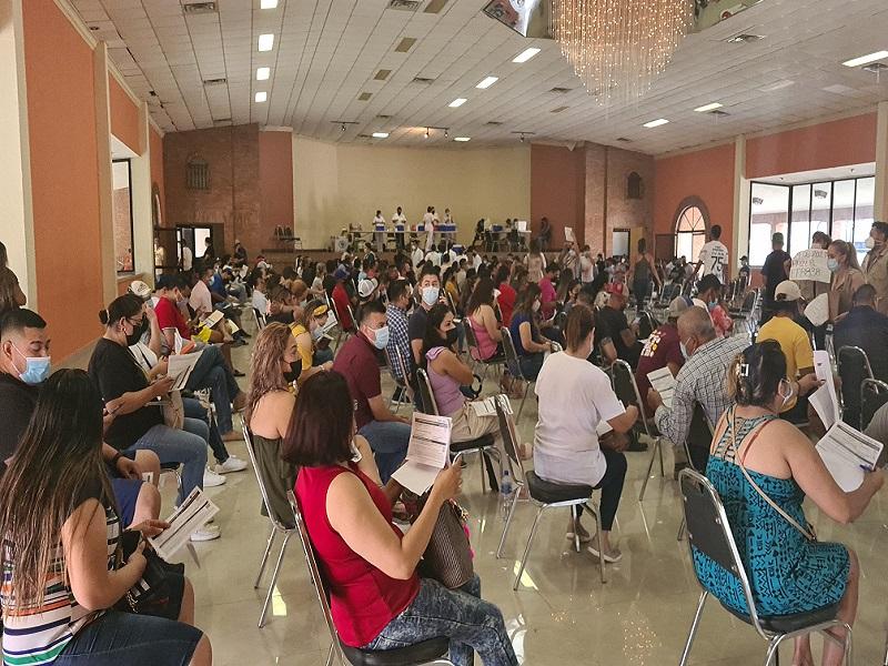 Aplican este domingo alrededor de 3 mil 800 segundas dosis de vacuna antiCovid en Piedras Negras (video)