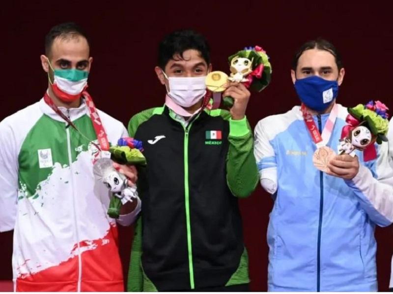 Juan Diego Garc&iacute;a gana oro en debut de Taekwondo en Juegos Paral&iacute;mpicos de Tokyo 2020