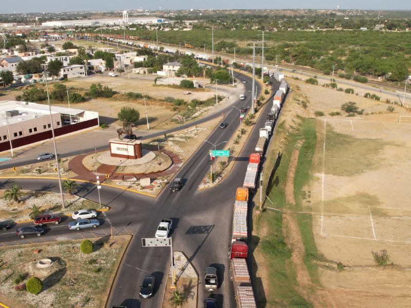 Autoridades deber&aacute;n revisar alternativas de tr&aacute;fico en puentes internacionales Piedras Negras-Eagle Pass